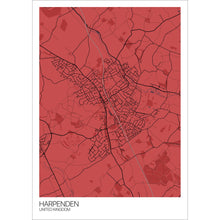 Load image into Gallery viewer, Map of Harpenden, United Kingdom