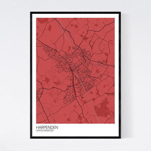 Map of Harpenden, United Kingdom