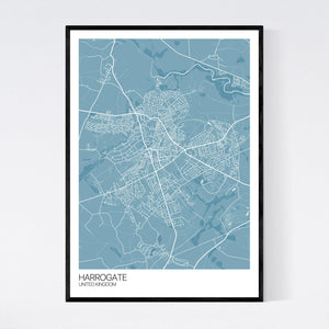 Map of Harrogate, United Kingdom