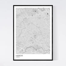 Load image into Gallery viewer, Harrow Neighbourhood Map Print