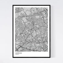 Load image into Gallery viewer, Harrow Neighbourhood Map Print