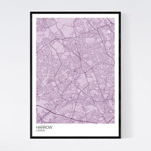 Load image into Gallery viewer, Harrow Neighbourhood Map Print