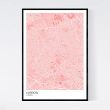 Load image into Gallery viewer, Harrow Neighbourhood Map Print