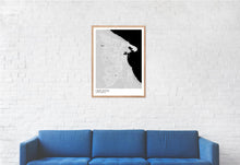 Load image into Gallery viewer, Map of Hartlepool, United Kingdom