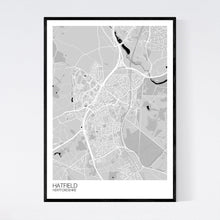 Load image into Gallery viewer, Hatfield Town Map Print