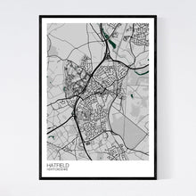 Load image into Gallery viewer, Hatfield Town Map Print