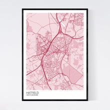 Load image into Gallery viewer, Hatfield Town Map Print