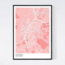 Load image into Gallery viewer, Hatfield Town Map Print
