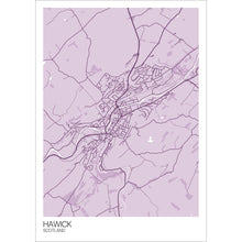 Load image into Gallery viewer, Map of Hawick, Scotland
