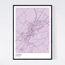 Load image into Gallery viewer, Map of Hawick, Scotland