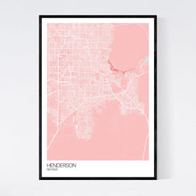 Load image into Gallery viewer, Map of Henderson, Nevada