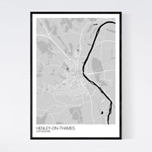 Load image into Gallery viewer, Henley-on-Thames Town Map Print