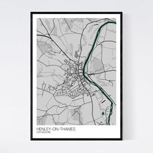 Load image into Gallery viewer, Henley-on-Thames Town Map Print