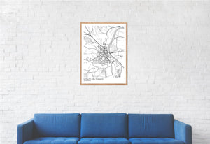 Map of Henley-on-Thames, Oxfordshire