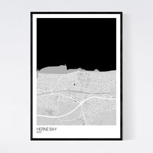 Load image into Gallery viewer, Herne Bay Town Map Print