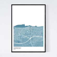 Load image into Gallery viewer, Herne Bay Town Map Print