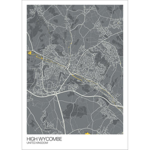 Map of High Wycombe, United Kingdom