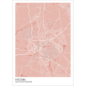 Map of Hitchin, North Hertfordshire
