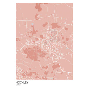 Map of Hockley, Essex