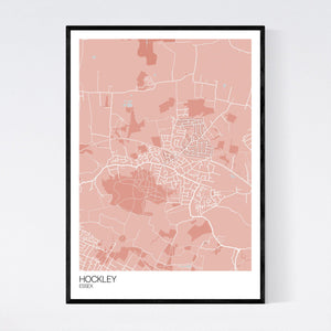 Map of Hockley, Essex