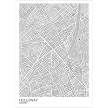 Load image into Gallery viewer, Map of Holloway, London