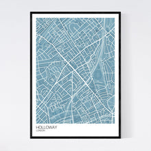 Load image into Gallery viewer, Holloway Neighbourhood Map Print