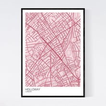 Load image into Gallery viewer, Holloway Neighbourhood Map Print