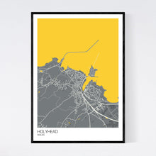 Load image into Gallery viewer, Holyhead Town Map Print