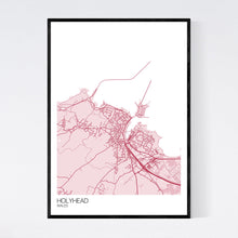 Load image into Gallery viewer, Holyhead Town Map Print