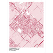 Load image into Gallery viewer, Map of Hoofddorp, Netherlands