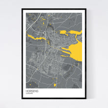 Load image into Gallery viewer, Horsens City Map Print