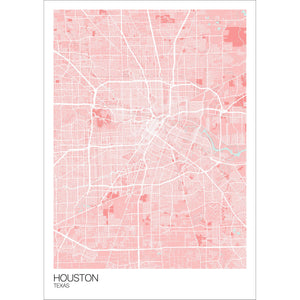 Map of Houston, Texas