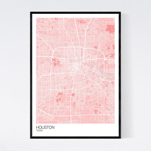 Map of Houston, Texas