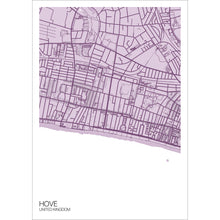 Load image into Gallery viewer, Map of Hove, United Kingdom