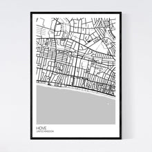 Load image into Gallery viewer, Hove City Map Print