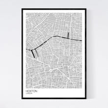 Load image into Gallery viewer, Hoxton Neighbourhood Map Print