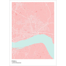 Load image into Gallery viewer, Map of Hull, United Kingdom