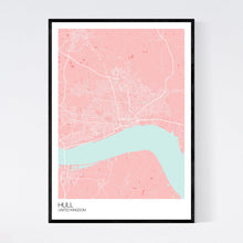 Load image into Gallery viewer, Map of Hull, United Kingdom
