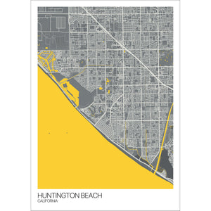 Map of Huntington Beach, California