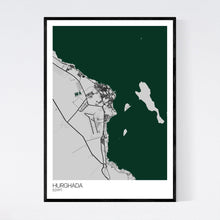 Load image into Gallery viewer, Hurghada City Map Print