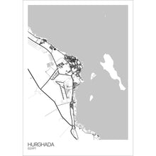 Load image into Gallery viewer, Map of Hurghada, Egypt