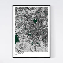 Load image into Gallery viewer, Hyderabad City Map Print
