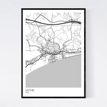Load image into Gallery viewer, Hythe Town Map Print