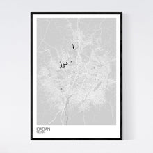 Load image into Gallery viewer, Map of Ibadan, Nigeria