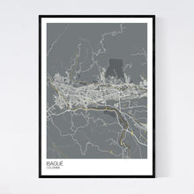 Load image into Gallery viewer, Ibagué City Map Print