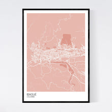Load image into Gallery viewer, Ibagué City Map Print
