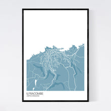 Load image into Gallery viewer, Ilfracombe Town Map Print