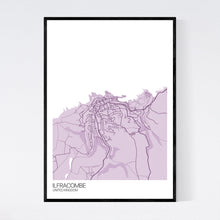 Load image into Gallery viewer, Ilfracombe Town Map Print