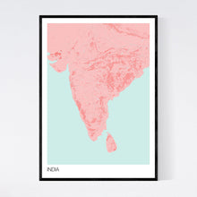 Load image into Gallery viewer, Map of India, 