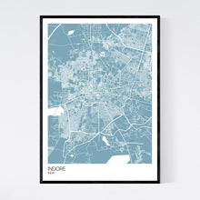 Load image into Gallery viewer, Indore City Map Print